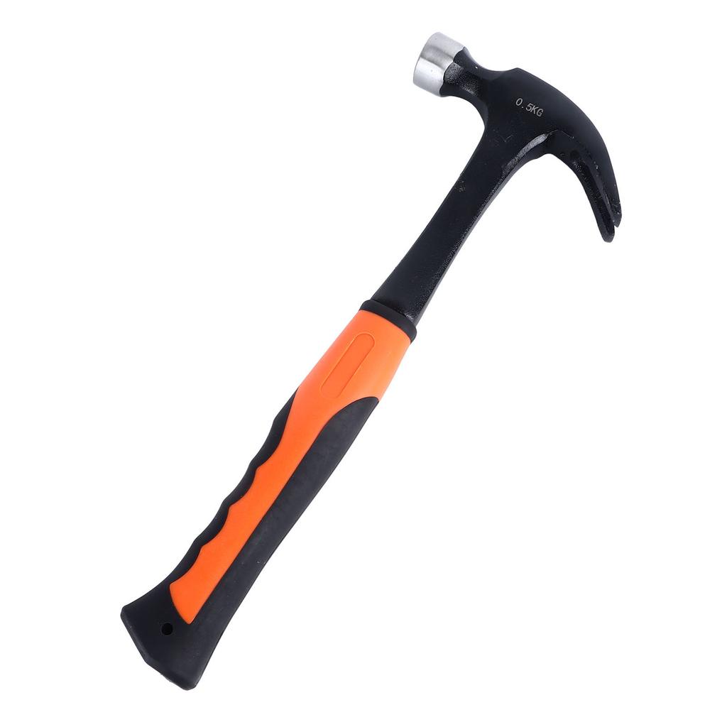 Kleiner Klauenhammer Integrierter Nagelhammer Hochkohlenstoffstahl Tragbares Nagelwerkzeug für Heimwerker und