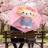 Kitty Waffle Hoodie : Cute, Functional, Lightweight and Durable Umbrella, Auto-Open/Close, and Perfect for Outdoor Adventures 174