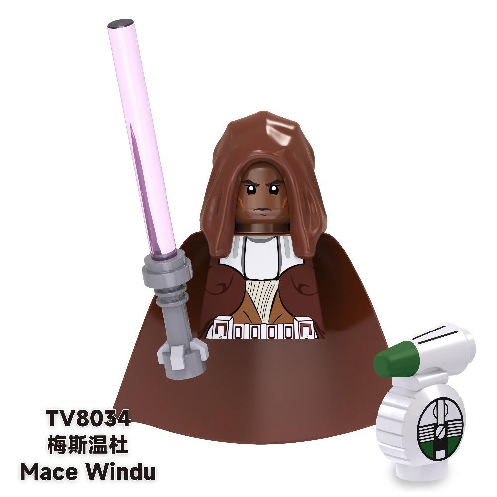 Bounty Hunter Cad Bane Building Din Djarin Grogu Bausteine Young Luke Skywalker Figur NED-B Steine Figur KM66037 KM66044 Spielzeug