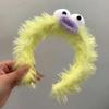 Ugly Doll Headband Sweet Plush Korean Style Cartoon Hair Hoop Cosplay Hairbands Funny Hair Hoop Hair Accessories