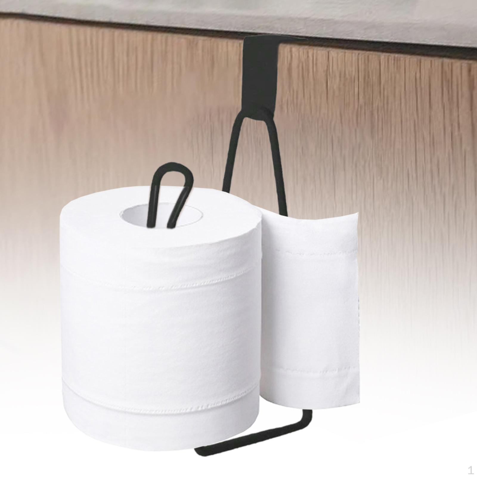 

Надбачковый держатель для туалетной бумаги, Вмещает 1 рулон, Прочный, Компактный,