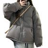 Women's Slim Fit Short White Duck Down Jacket - Winter Student Edition