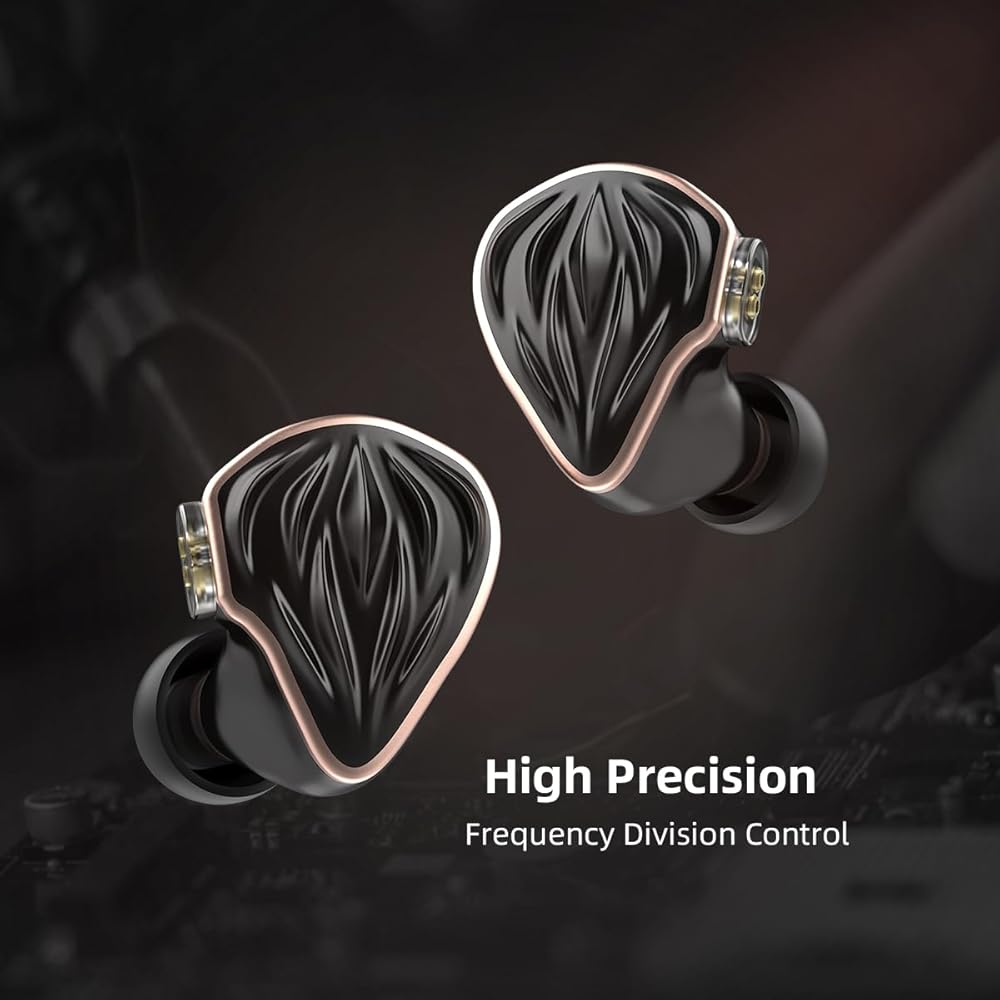 Hidizs MS3 Wired Gaming Earphones 2BA+1DD Drivers Detachable Cable 3.5mm Jack