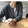 Autumn Long Sleeve Knitted Sweater Cardigan Women Fashion Thin Solid Slim Fit Cardigans Jacket Women Winter Round Neck Casual Knitwears Tops 25012