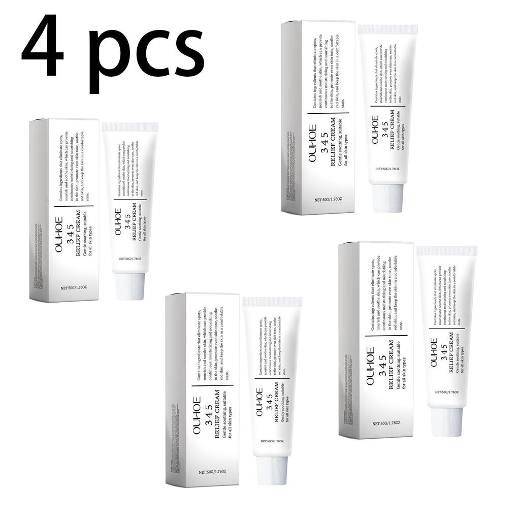 OUHOE Krem rozjaśniająco-nawilżający, delikatny i odżywczy, nawadnia i nawilża, zmiękcza i regeneruje skórę, odpowiedni do stosowania na twarz, 50g