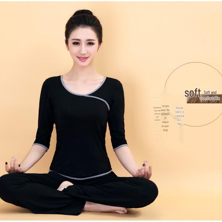 Schmetterlingstanz Yoga-Kleidung: Schlankmachendes Übergrößen Frühling/Sommer Mutter-Tochter Yoga- & Fitness-Set