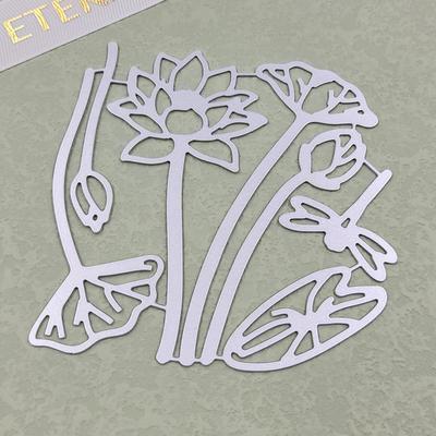 Lotus Leaf Design Style Metal Cutting Die Stencil for DIY Scrapbooking Album Photo Embossing Paper Card Craft Decor