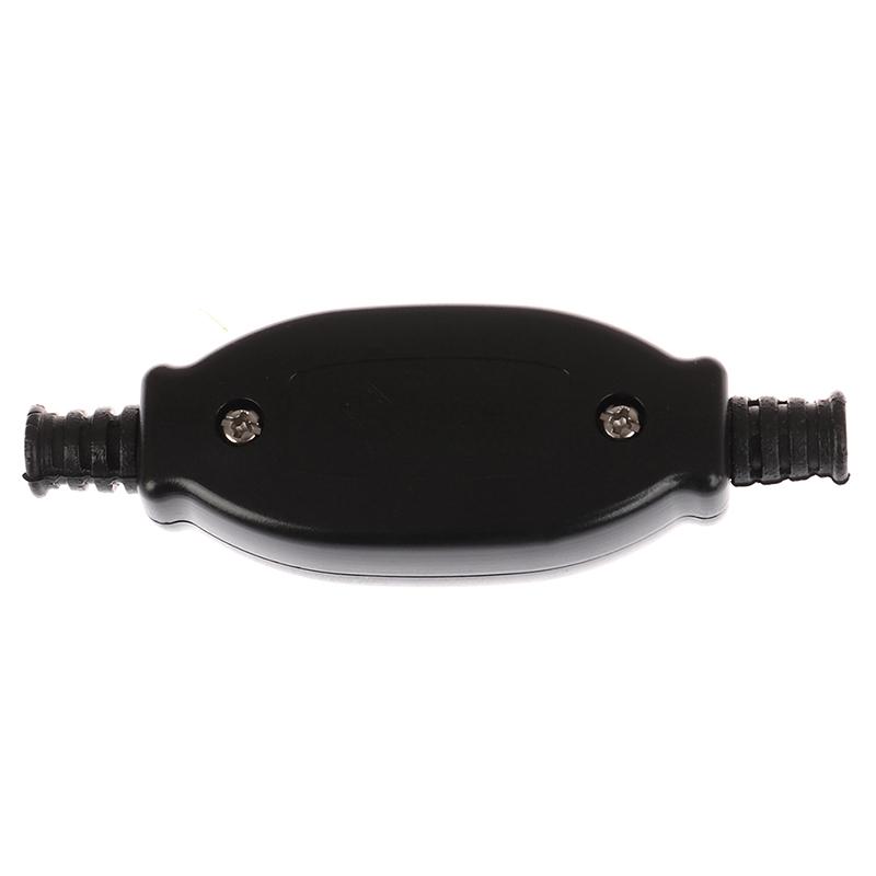 3A 250V Impermeabil Întrerupător în linie Întrerupător cu cablu Fir rotund Contact argintiu dublu