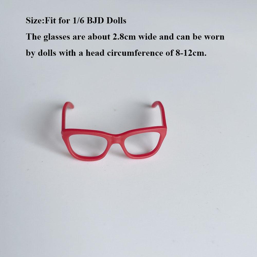 Handmade 1/6 Doll Plastic Glasses Fashion High Stretch Jumpsuit for 1/3 BJD 30/60cm Dolls