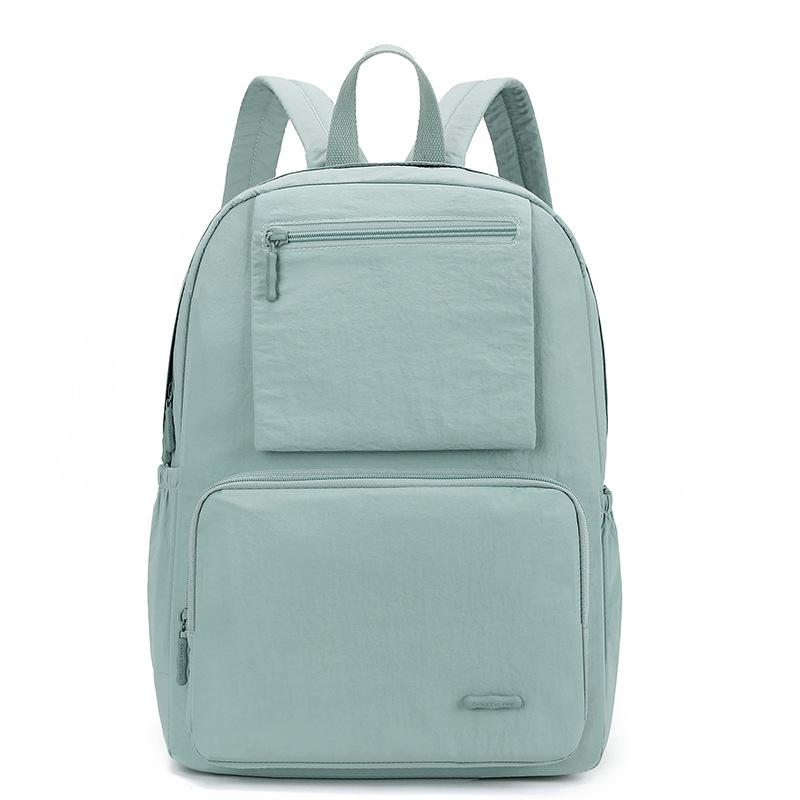 Fashion and leisure winter new women's bag style student schoolbag literary nylon backpack