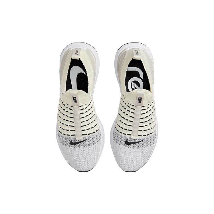 Nike React Phantom Run Flyknit 2 Sail Light Bone Men Sneakers Cream White Black DV2139-100