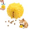 Interactive Dog Teething Ball - Bite-Resistant Toy for Self-Play, Dental Cleaning, and Boredom Relief