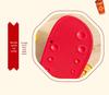 2025 New Year Spring Festival Slip-Resistant Red Slippers for Women & Men - Indoor/Outdoor Wear, Perfect for Weddings