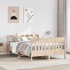 VidaXL Bed Frames Without Mattress 150x200 Cm Solid Pine Wood 3307002