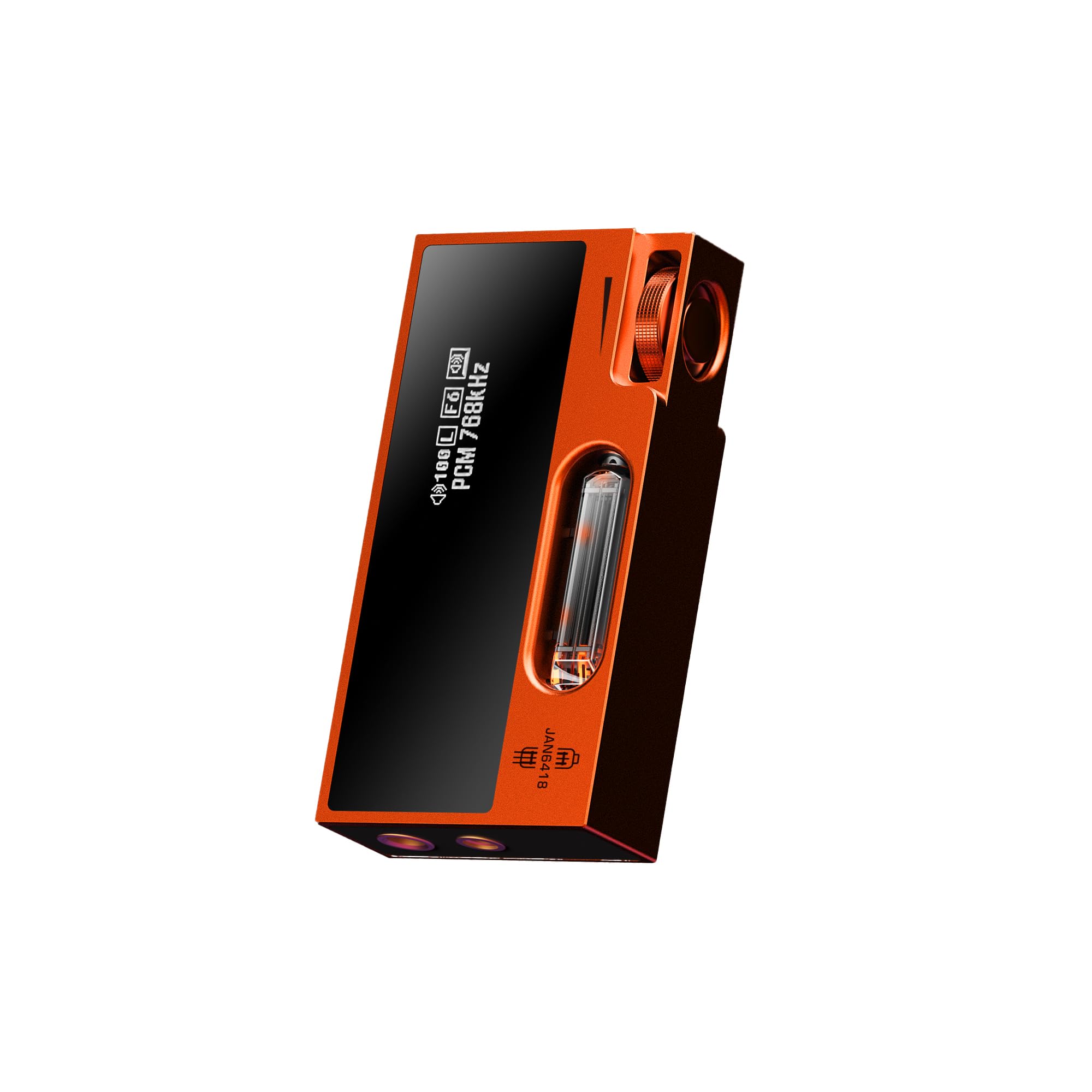 

SHANLING UA7 Portable Vacuum Tube Dual Vacuum Tube ES9069 Compatible Audio Output OLED Display Console Compatible Game Mode Dongle DAC 8 Digital помаранчевий