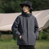 Men Women Waterproof Windproof Hiking Jacket Outdoor Travel Coat Lightweight Hooded Rain Shell