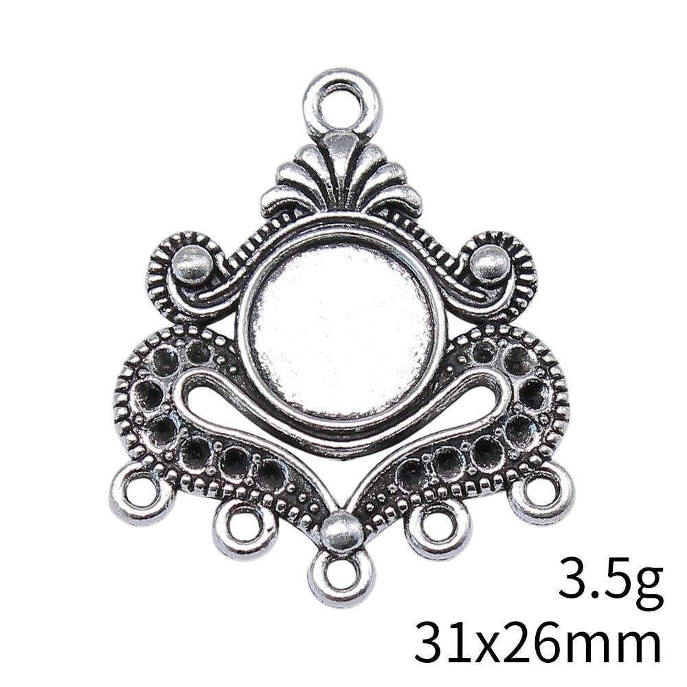 Graduation Accessories Women Round Multi-Hole Earring Connector Accessories Parts Clearance Sale Items Accessories For Girls