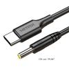 Type C USB C to 20V Converter Cable Power Supply USB C Cable with Jack 4.0x1.7mm Adapter for Laptop Notebook Computer