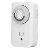 Atyhao Mechanical Indoor Power Outlet Timer with 15-Minute To 24-Hour Countdown and Automatic Shut-Off for Appliances - Energy-Saving Power Socket