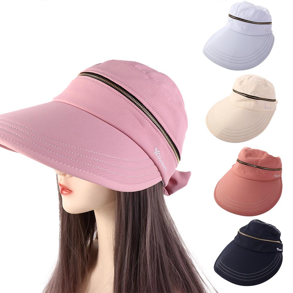 

Empty Top Travel Cycilng Ladies Bowknot Women Cap Removable Sun Hat Fisherman Hat Bucket Hat темно-синього кольору