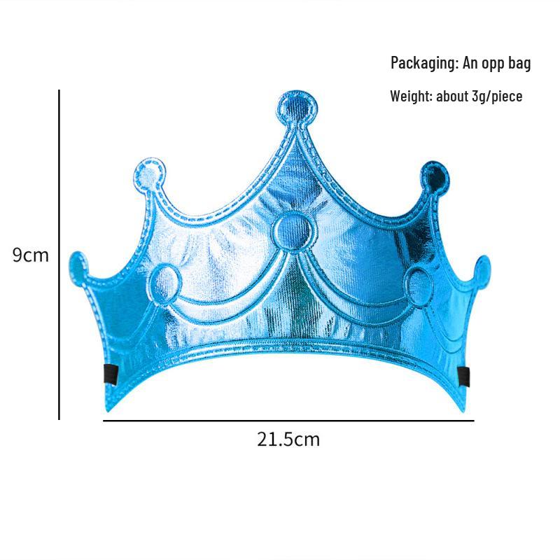 Children's Princess Crown Headband for Birthday Parties or Halloween Costumes