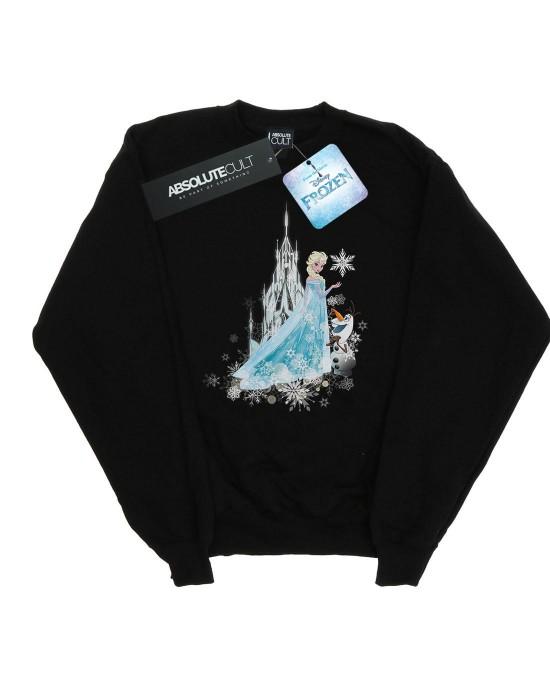 Disney Womens/Ladies Frozen Elsa And Olaf Winter Magic Sweatshirt