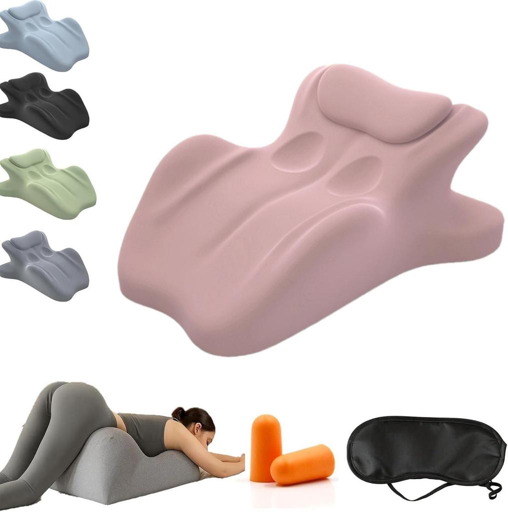 Almohada Multifuncional para Siesta y Lectura para Reclinarse, Soporte para Cabecero y Uso del Teléfono