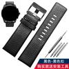 22mm 24mm 26mm 28mm 30mm 32mm Rindslederarmband für Diesel Uhr DZ4318 4386 4323 Uhrenarmband Herren Große Größe Echtes Lederarmband