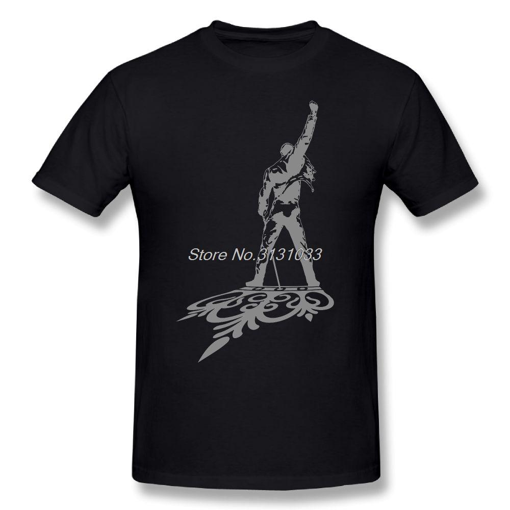 

Freddie Mercury T-Shirt Men Print Music Tee Shirt Casual Short Sleeve T Shirt Cute Graphic T Shirts Male Basic T-Shirts S разноцветный