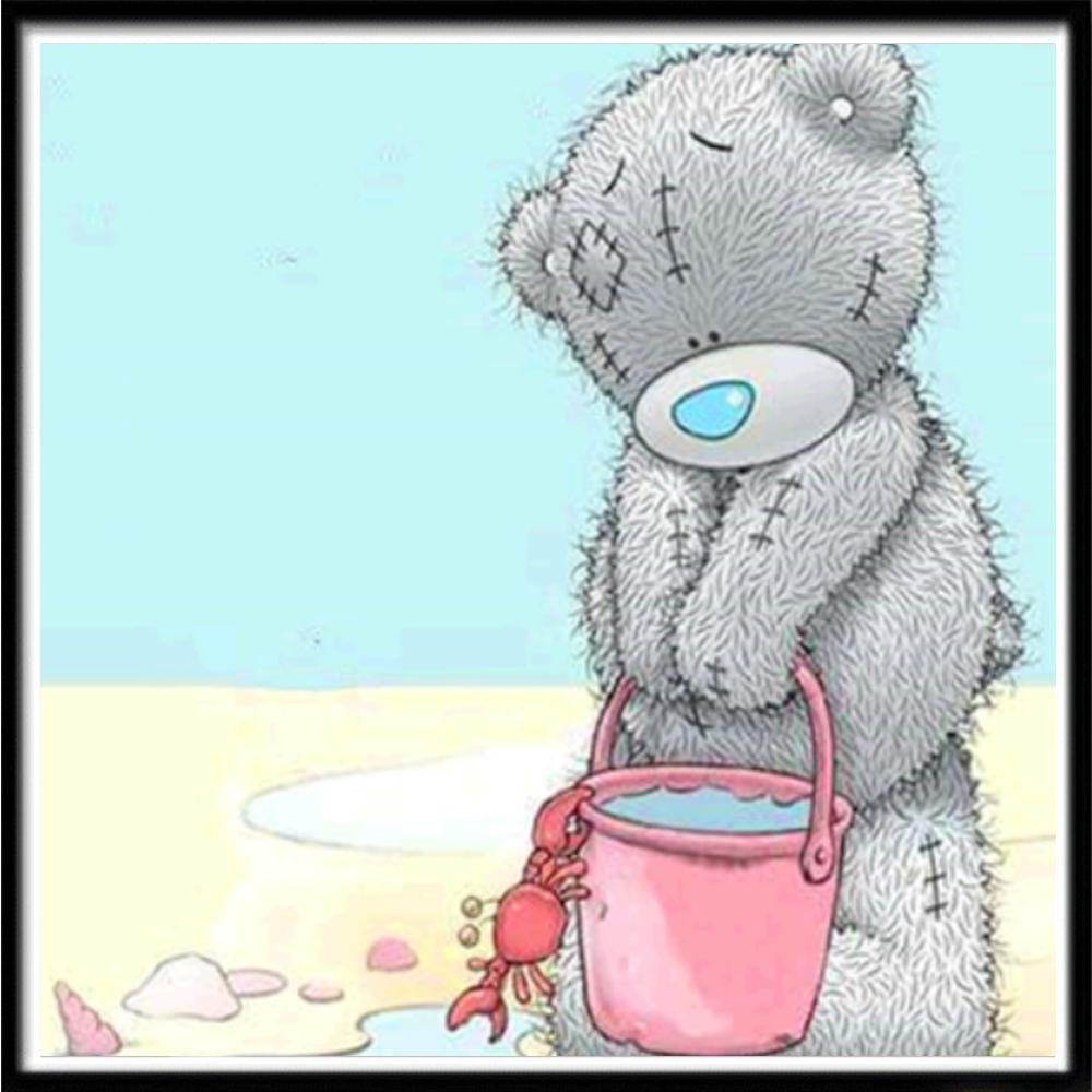 

5D ручная Алмазная картина Мозаика Милая игрушка Полная дрель Quare/круглая алмазная вышивка Подарок или украшениекровать