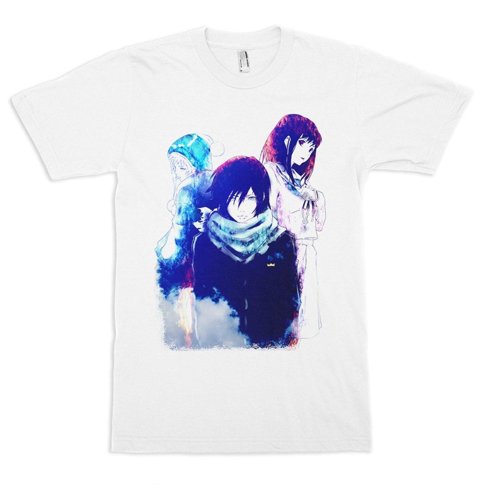 Футболка Noragami Ято Ики Юкине, Мужские Женские Размеры (met-125) M
