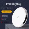 LED Ceiling Light for RVs & Vehicles - 12V/24V Touch Activated