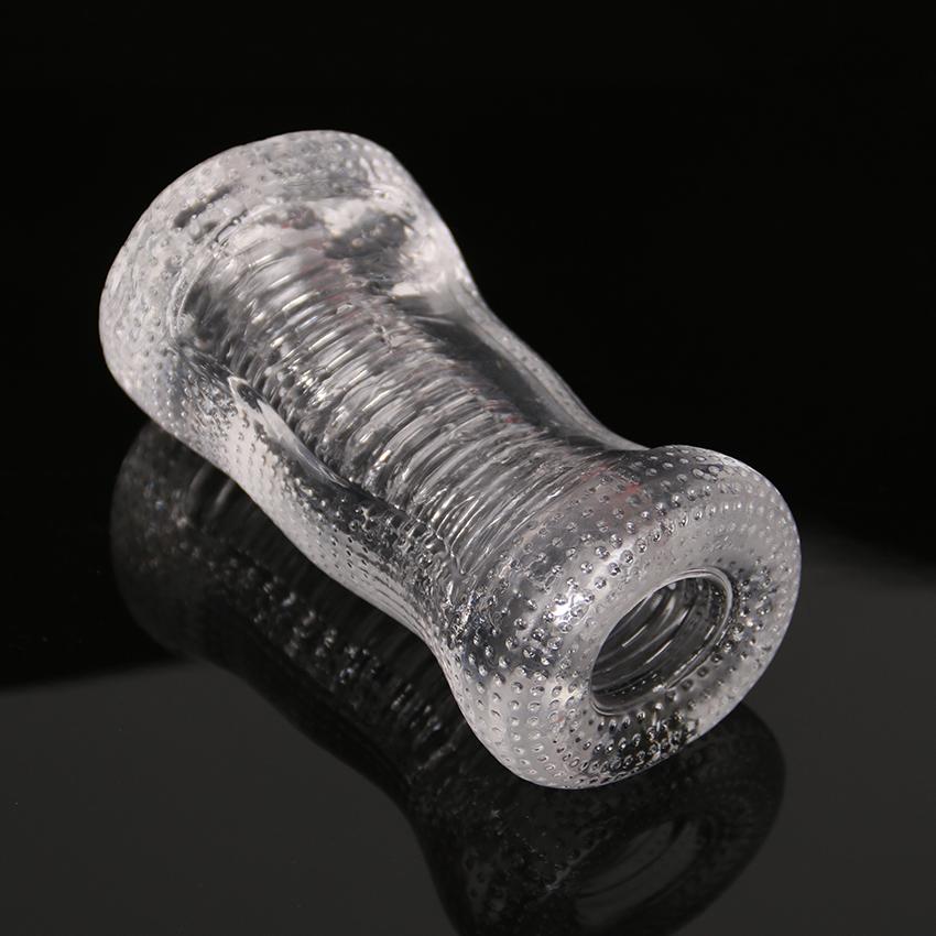 Silicone Transparent Vagina Pussy Masturbation Products Man Sex Toys Men Work Out Endurance Exercise Adult Sexual