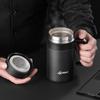 Titanium Double-walled Vacuum Thermal Insulation Cup with Filter Portable Tea Coffee with Lid Water Bottle