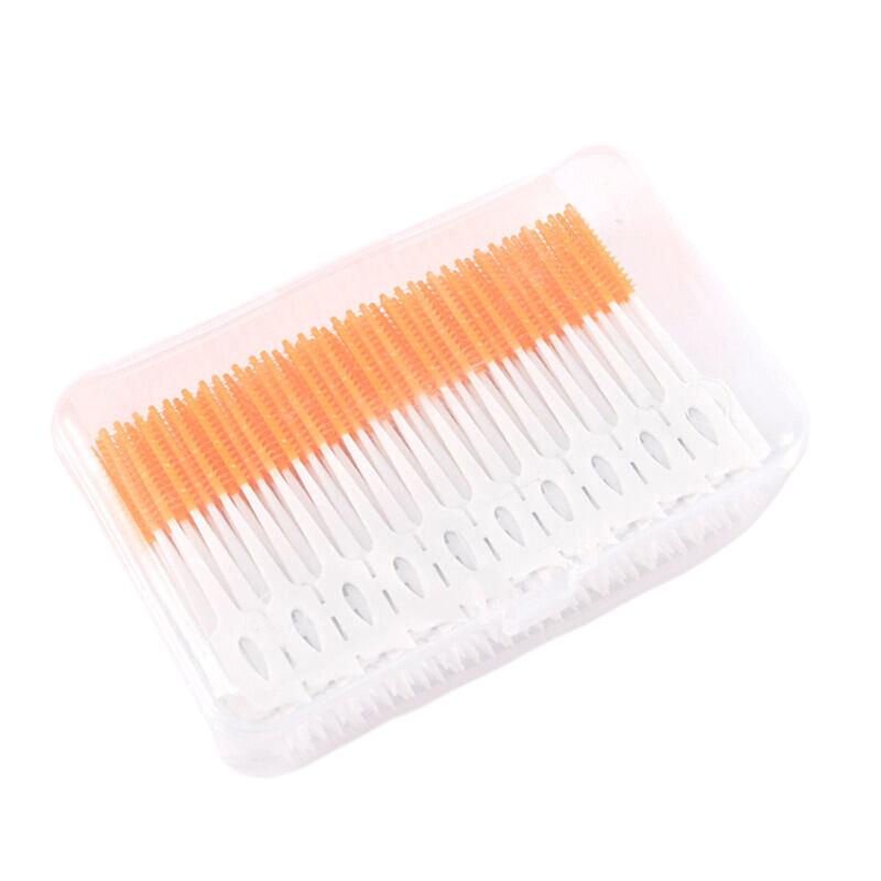 

120 шт./кор. инструменты для ухода за полостью рта силиконовые межзубные щетки супер мягкие щетки для чистки зубов очиститель зубов зубная нить зубочистки