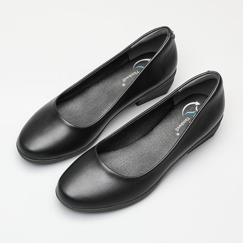 Spring Summer Women's Pumps Soft Leather Shoes Office Shoes Party Shoes Female Comfort Women Office Heels