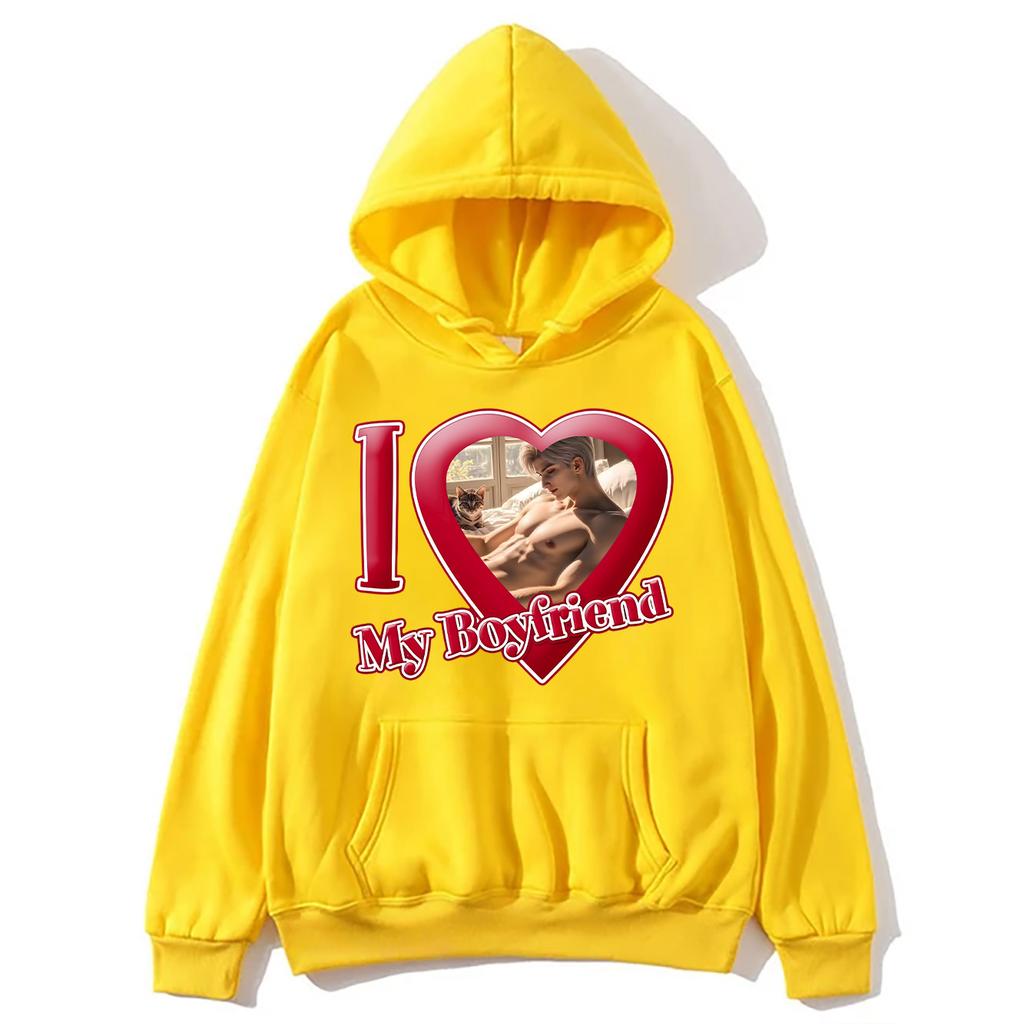 Valentines Day Perfect Hoodies Love and Deepspace Sylus Pullovers I Love My Boyfriend Sylus Sweatshirts Fashion Hoody