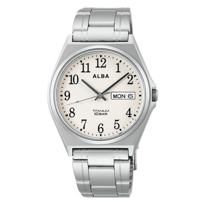 Seiko Alba Men s Quartz Watch (Titanium AEFJ409)