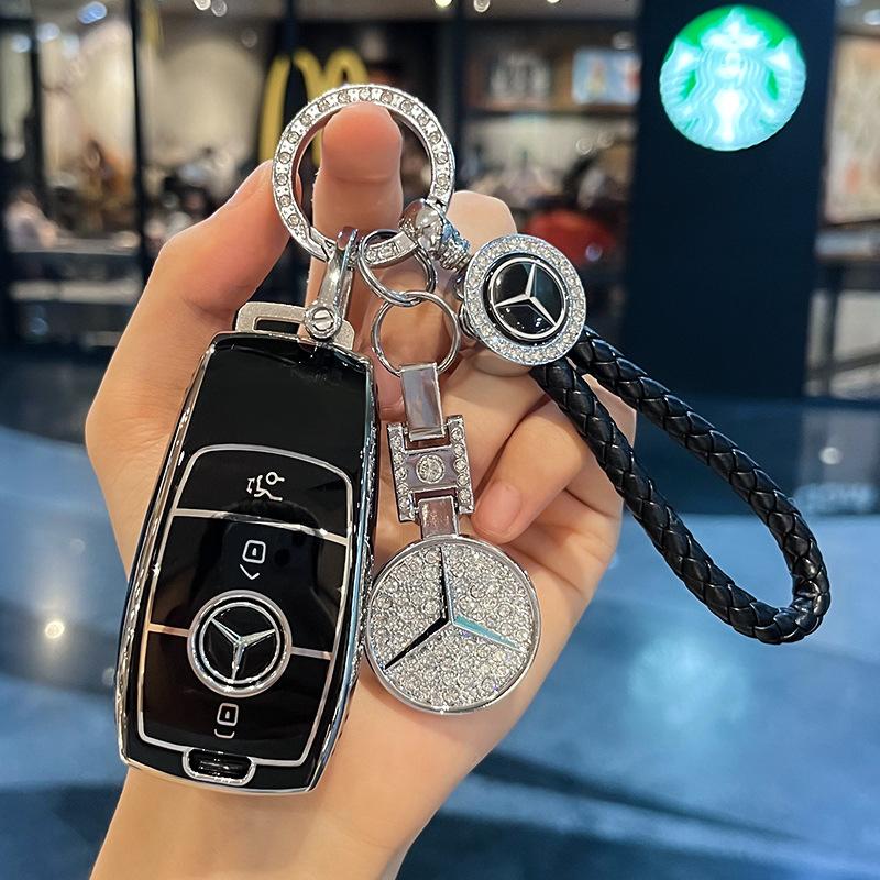 Mercedes-Benz E300l Conjunto de Chaves C260l Bolsa C200l Fivela A200l Capa Classe Gle Glc300l Carro Gla200s400