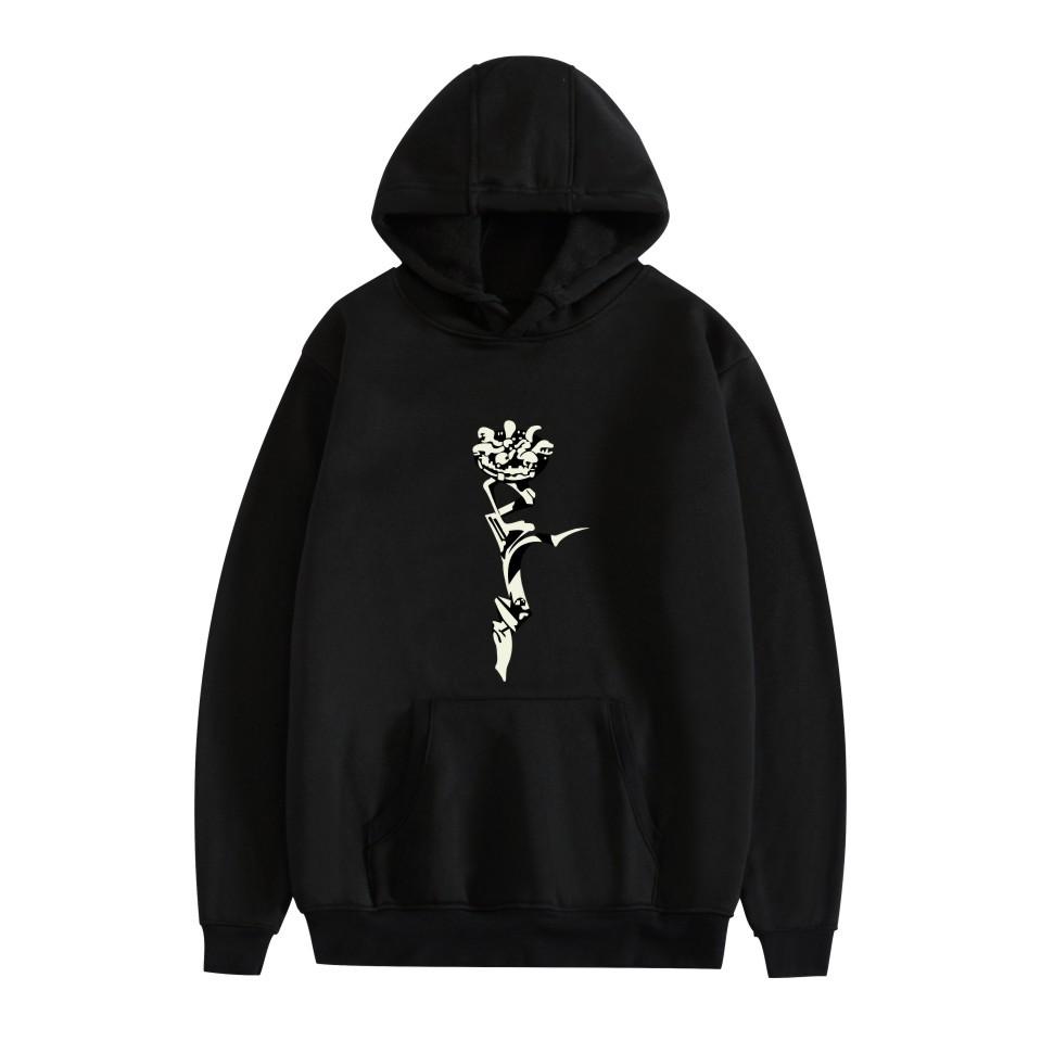 2025Fashion Trend Casual Loose Personality Anime Print Hoodie Comfortable High-Quality Sports Hoodie