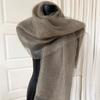 Mulberry Silk Blend Women's Scarf Lightweight Silk Scarf New Fashion Shawl  Spring Autumn Outfit