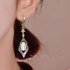 New Earrings, Opal Ear Buckles, Light Luxury Temperament, Water Drop Earrings, Premium Earrings for Women