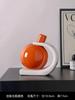 Minimalist Ceramic Desktop Dry Flower Vase, Minimalist Vase Decoration for TV Cabinets and Home Decor