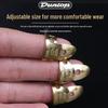 Dunlop Guitar Finger Cots - Brass/Nickel Silver Fingerstyle Picks 33R/37R (Right Hand)
