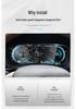 Tempered Glass Protective Film for 26 Leapmotor C11 Models - Navigation Screen & Dashboard