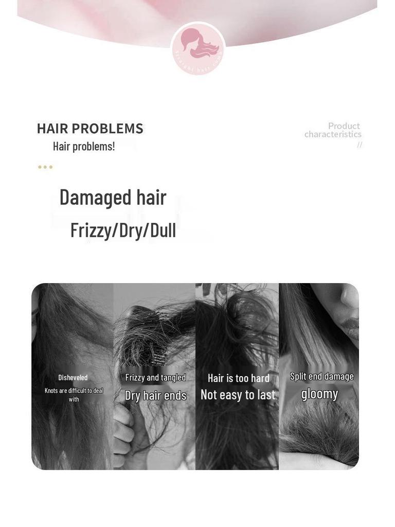 Rechargeable Wireless Hair Straightening Comb: Ion-Infused, No Damage, Dual-Use for Straight & Curly Styles, Portable & Dorm-Friendly