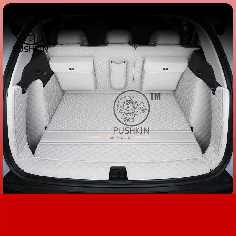 Car Trunk Mats for BYD Atto 3 Yuan Plus EV 2026 2025 2024 Trunk Protector Pad Storage Bags Cargo Liner Car Interior Accessories