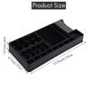 BHBL Battery Storage Organizer Holder with Tester - Battery Rack Case Box Holders Including Battery Checker For AAA AA C D 9V An