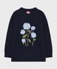 SINOON Rose Garden Pullover Knit (Navy)