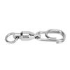 30PCS High Strength Fishing Bearing Swivels Stainless Steel Ball Bearing Swivels  Saltwater Fishing